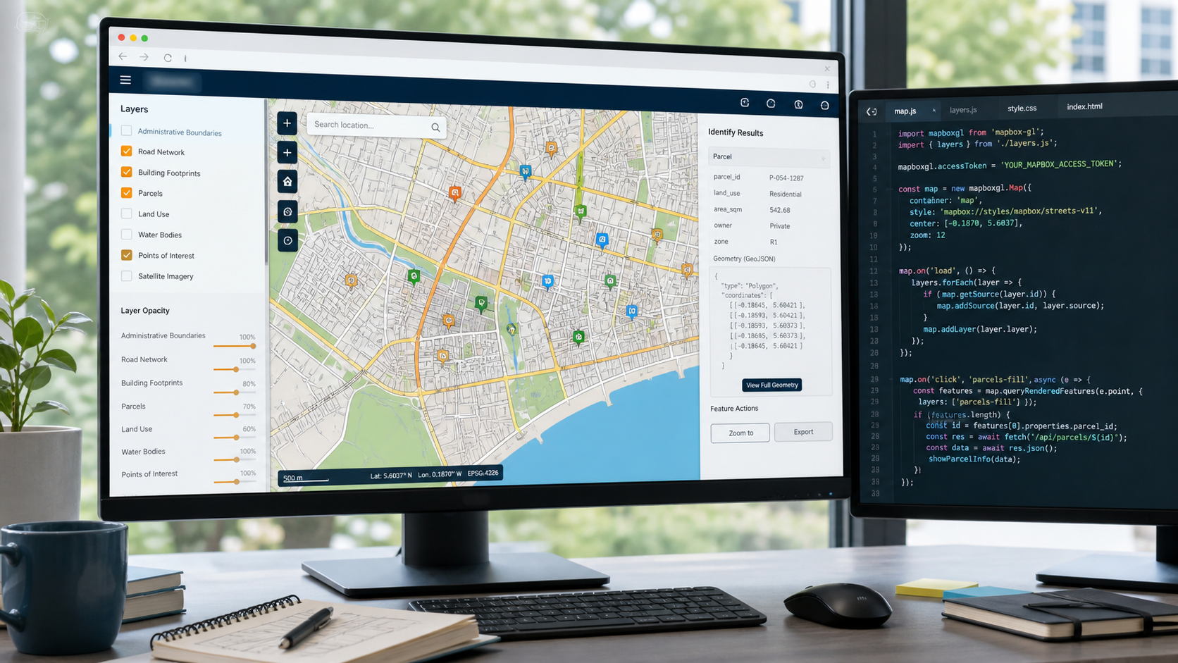 GIS for Web System Development